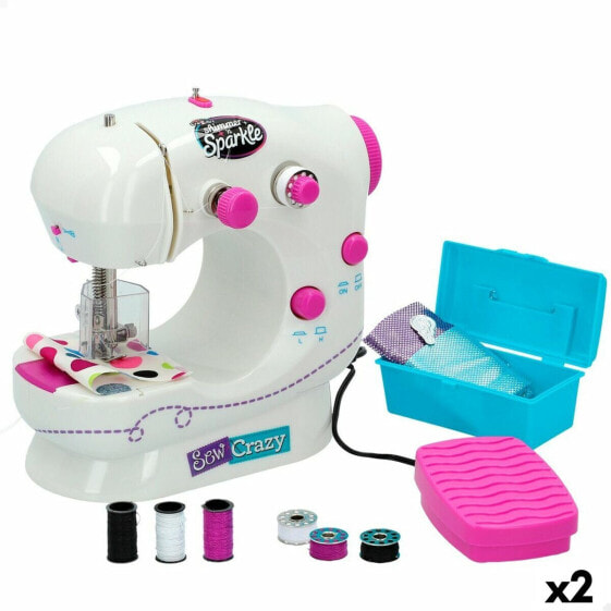 Игрушечная швейная машина Cra-Z-Art Shimmer 'n Sparkle 18,5 x 19 x 11 cm (2 штук)