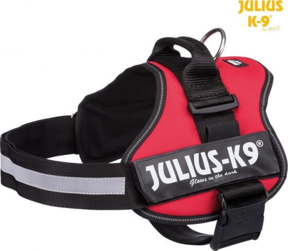 Шлейка Trixie Julius-K9, размер 3/XL: 82–118 см, красная
