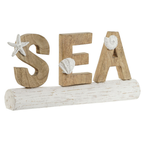Декоративная фигура Home ESPRIT Море Белый Натуральный Средиземноморье 47 x 8 x 24,5 см