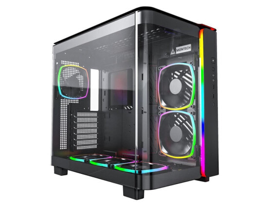 MONTECH, KING 95 PRO Dual-Chamber ATX Mid-Tower PC Gaming Case, High-Airflow, To