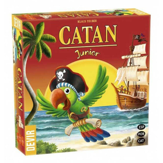 Настольная игра Catan Junior для компании 3-язычная