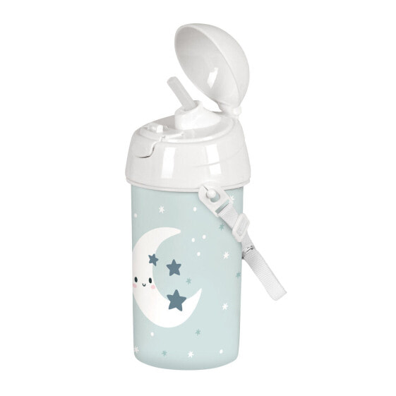 Water bottle Safta Luna Grey PVC (500 ml)