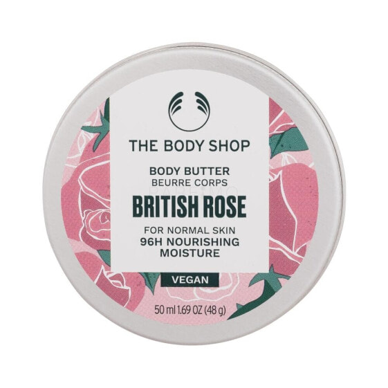 The Body Shop British Rose 50 ml körperbutter für Frauen