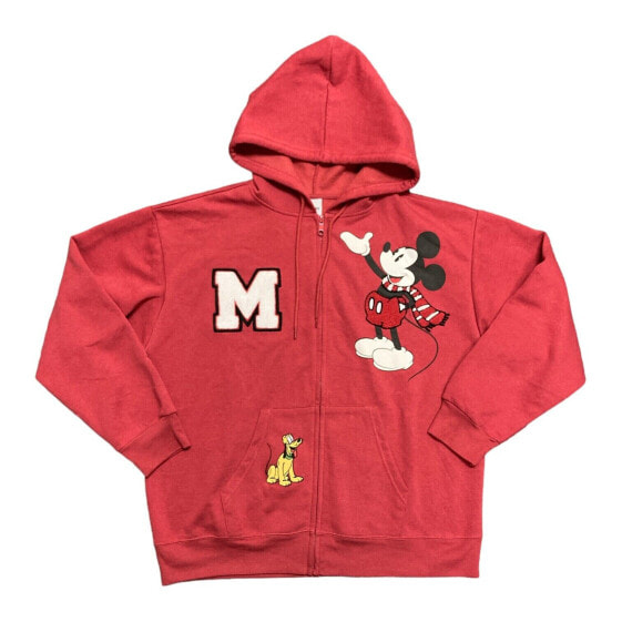 Disney Mickey and Friends Women's Long Sleeve Full Zip Hooded Character Jacket