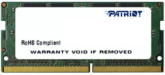 PATRIOT Memory 8GB DDR4 2400MHz - 8 GB - 1 x 8 GB - DDR4 - 2400 MHz - 260-pin SO-DIMM - Green