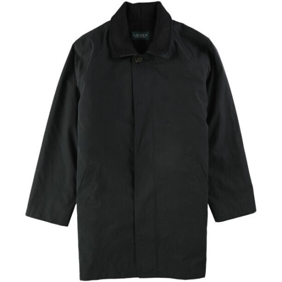 Ralph Lauren Men's Edgar Raincoat Removeable Lining Black 36 Short