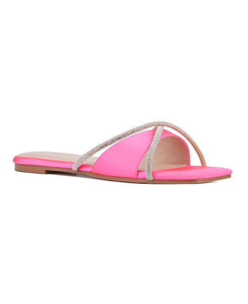 Women's Sylvie Flat Sandal - Wide Width