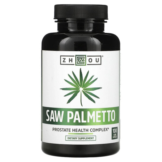 Витамины для мужского здоровья Zhou Nutrition Saw Palmetto, 100 капсул