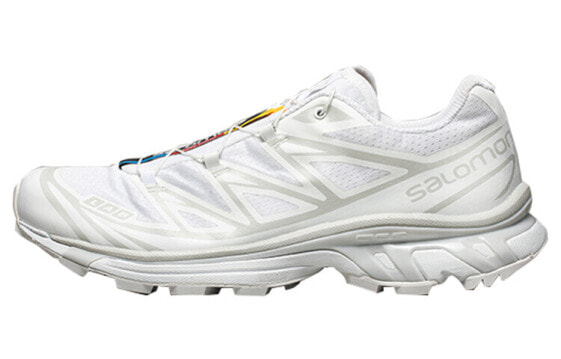 SALOMON萨洛蒙 XT-6 冰川 低帮 跑步鞋 男女同款 白 / Кроссовки Salomon XT-6 412529