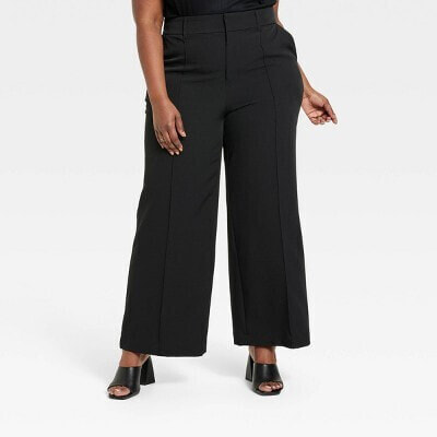 Women's High-Rise Wide Leg Pants - Ava & Viv