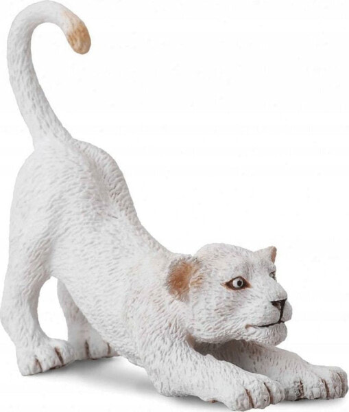 Фигурка Collecta COLLECTA FIGURINE WHITE STRETCHING LION CUB Savanna (Саванна)