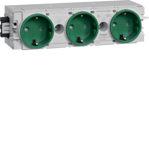 Hager GS30006029 - Green - IP20 - 250 V - 10 pc(s)