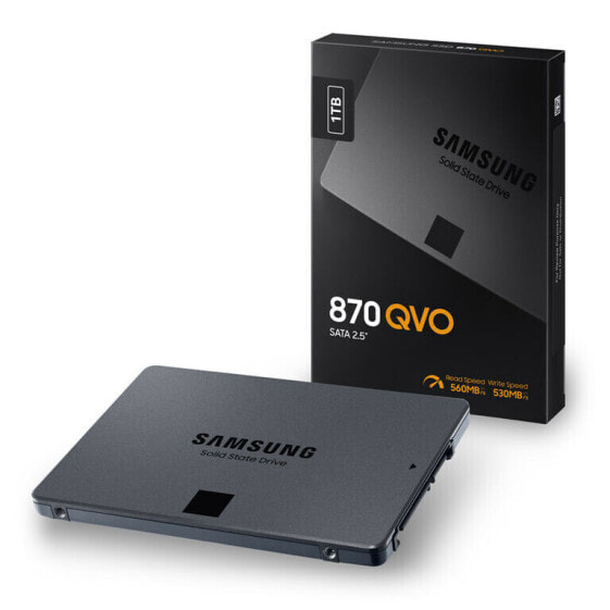 Samsung 870 QVO 2,5 Zoll SSD, SATA 6G - 1 TB