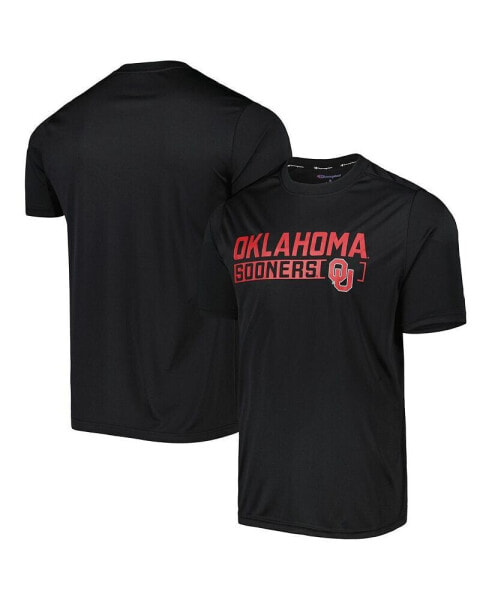 Men's Black Oklahoma Sooners Impact Knockout T-shirt