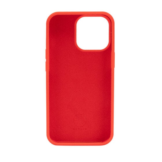 Чехол силиконовый JT BERLIN Steglitz для Apple iPhone 14 Pro Max красного цвета