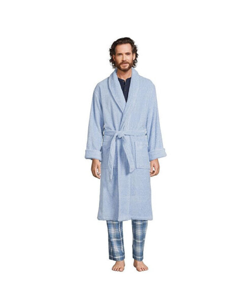 Men's Calf Length Turkish Terry Robe