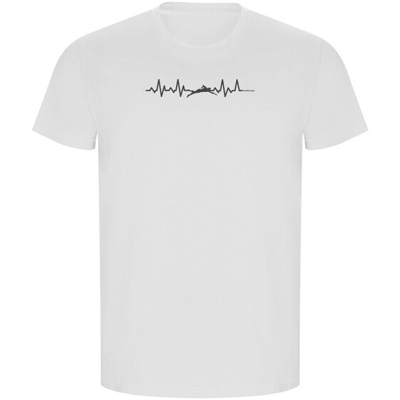 KRUSKIS Swimming Heartbeat ECO short sleeve T-shirt