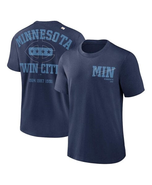 Men's Navy Minnesota Twins Statement Game Over T-shirt