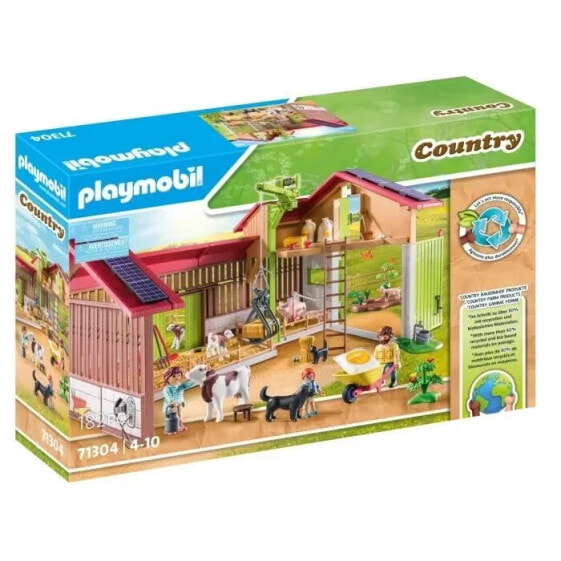 Игровой набор Playmobil 71304 Farm with solar panels Life on the farm (Жизнь на ферме)