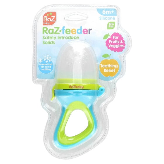 Raz-Feeder, 6m+, Blue & Green, 1 Feeder