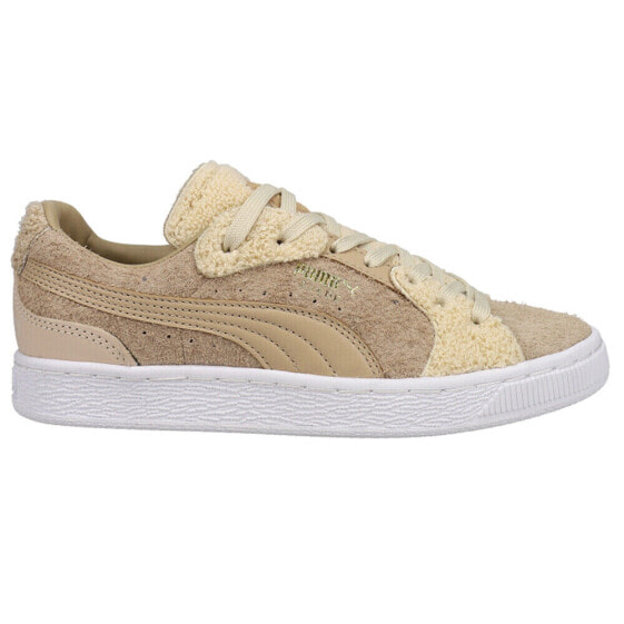 Puma Cunning Suede Lace Up Womens Beige Sneakers Casual Shoes 38399901