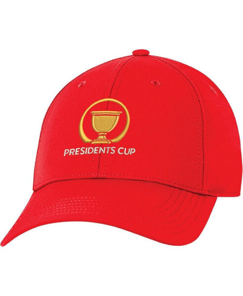 Аксессуар для головы Ahead красный регулируемая кепка Stratus Presidents Cup 2024 для мужчин и женщин