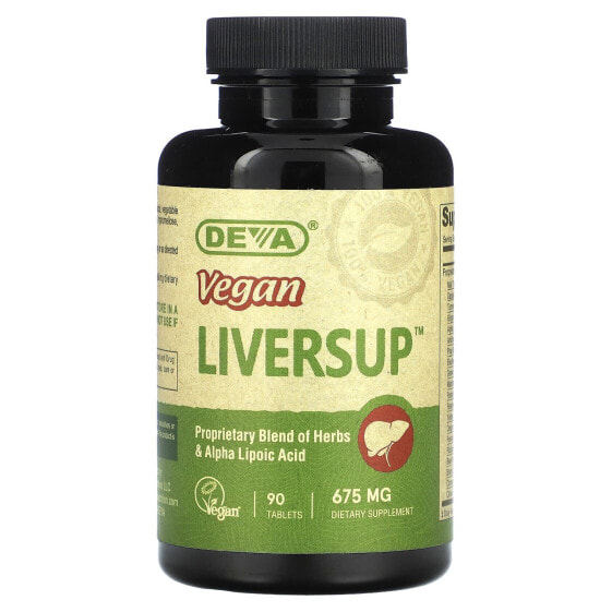 Витамин DEVA Vegan Liversup, 675 мг, 90 таблеток
