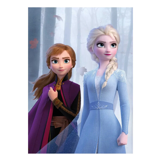 Настенный декор для детской Komar Frozen Sisters in the Wood