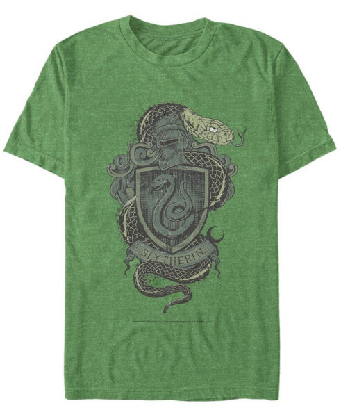 Men's Slytherin Crest Short Sleeve Crew T-shirt