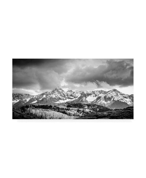 Dan Ballard Snowy Peak 5 Canvas Art - 36.5" x 48"