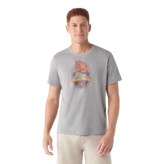 SMARTWOOL Bear Label Graphic Slim Fit short sleeve T-shirt