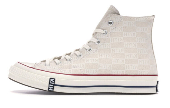 Кеды высокие белого цвета от KITH x Converse Chuck Taylor All Star 165523c