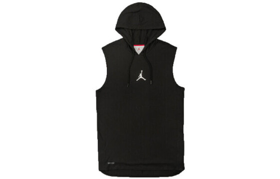 Air Jordan Dri-FIT 23 Alpha 速干训练连帽无袖跨栏背心 男款 黑色 / Кроссовки Air Jordan Dri-FIT 23 Alpha AJ1062-010