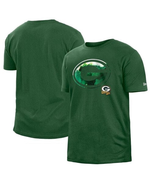 Men's Green Green Bay Packers 2022 Sideline Ink Dye T-shirt