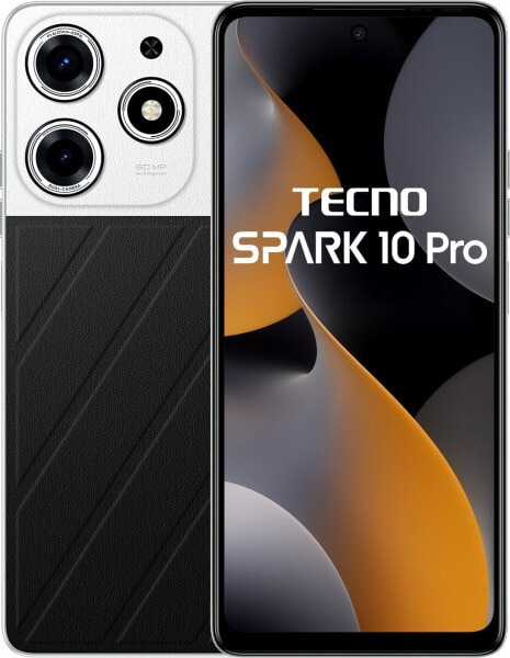 Smartfon Tecno Spark 10 Pro 8/256GB Czarno-srebrny (Lunar Eclipse KI7)