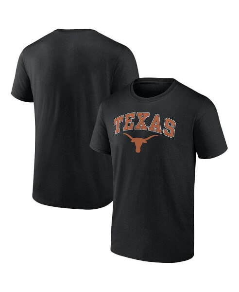 Men's Black Texas Longhorns Campus T-shirt