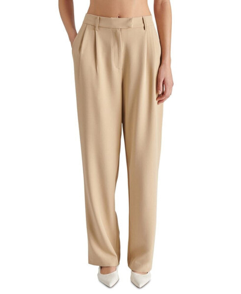 Women's Neave Pleated Tab-Waist Pants