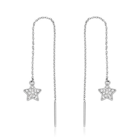 Playful steel earrings Stars Aurora SAR54