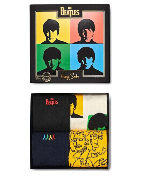 Happy Socks The Beatles 4Pk Gift Set Men's 41-46