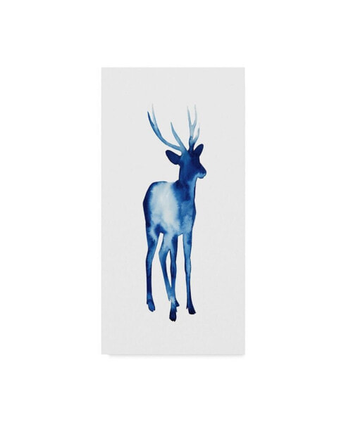 Grace Popp Ink Drop Rusa Deer I Canvas Art - 20" x 25"