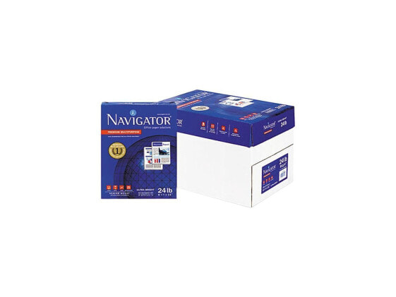 Navigator NMP1124 Premium Multipurpose Paper, 99 Brightness, 24lb, 8-1/2 x 11, W