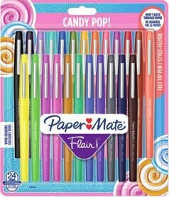 Paper Mate 1x24 Paper Mate Filzstifte Flair Candy Pop M 1,0 mm