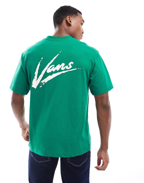 Vans Dettori loose t-shirt in verdant green