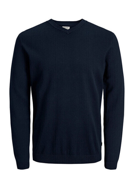 Men´s sweater JJEBASIC 12137194 Navy Blaze r