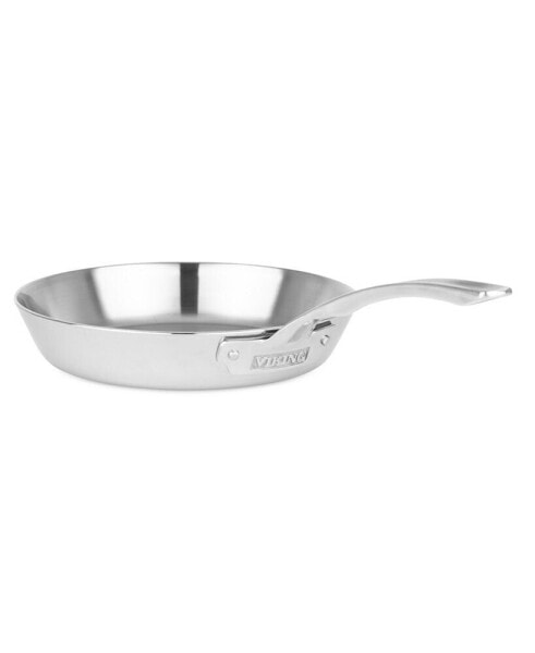 Contemporary 3-Ply Stainless Steel 10" Fry Pan