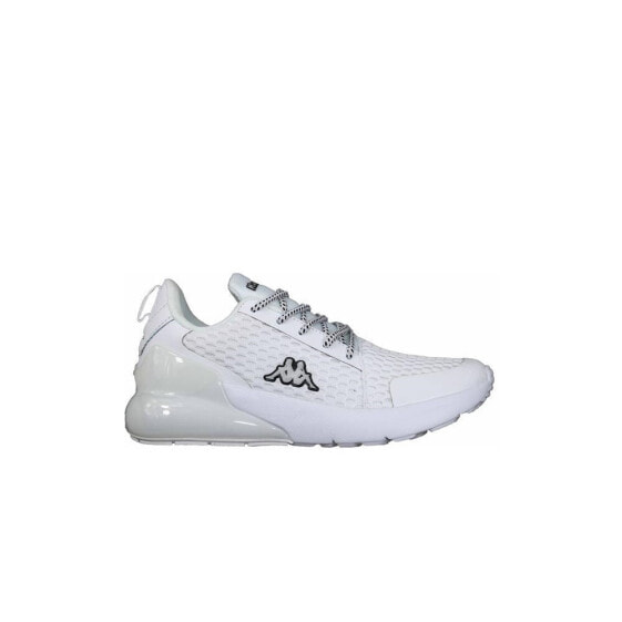Мужские кроссовки спортивные для бега белые текстильные низкие  Kappa Colp OC