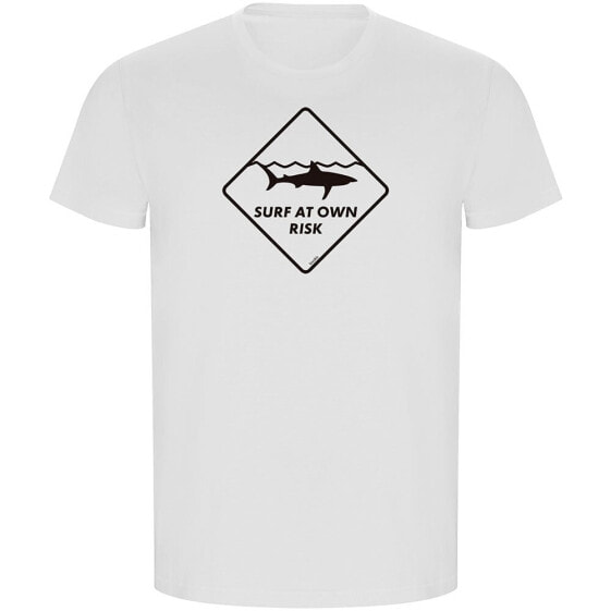 KRUSKIS Surf At Own Risk ECO short sleeve T-shirt