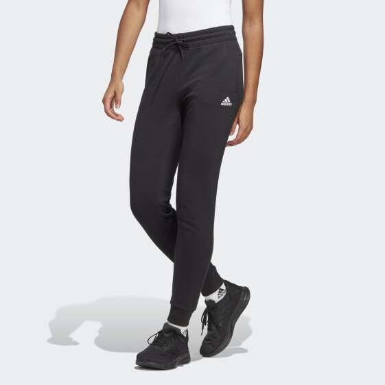 adidas women Essentials Linear French Terry Cuffed Pants