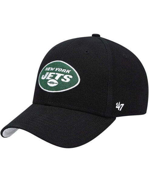 Аксессуары для мальчиков '47 Brand черный головной убор New York Jets Basic Team MVP