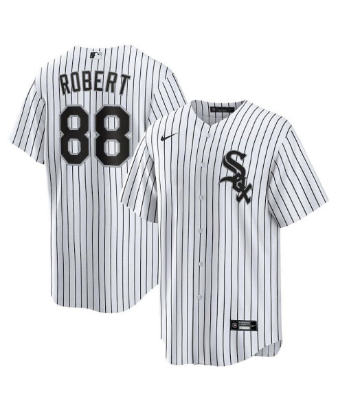 Men's Luis Robert White Chicago White Sox Replica Player Name Jersey